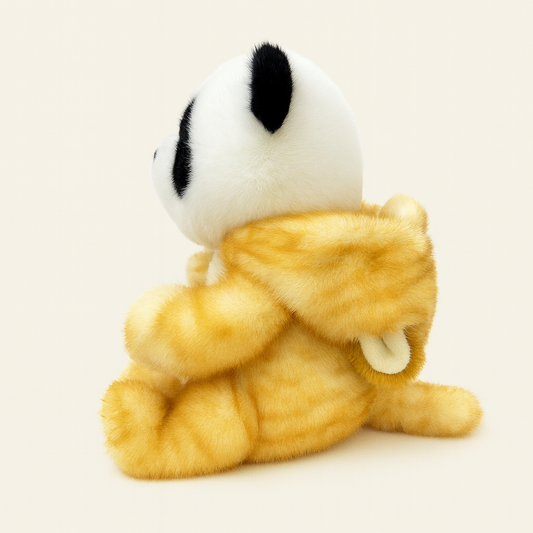 Panda Plush Toy Doll Chinese Zodiac Tiger Costume Style