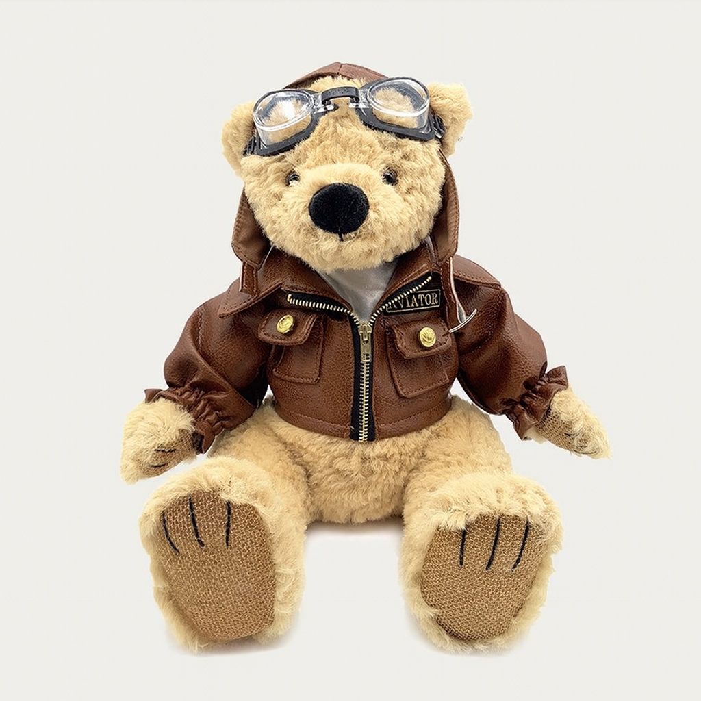 Pilot Bear Plush Toy