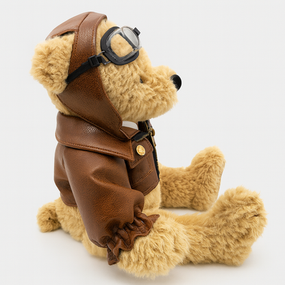 Pilot Bear Plush Toy