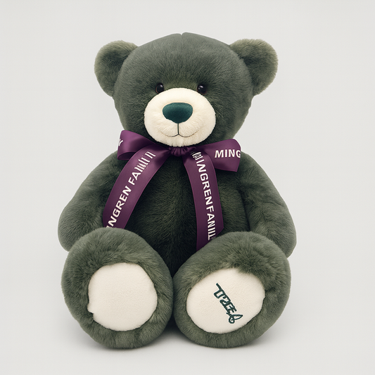 Seaweed Green Exquisite Teddy Bear Plush Toy Doll