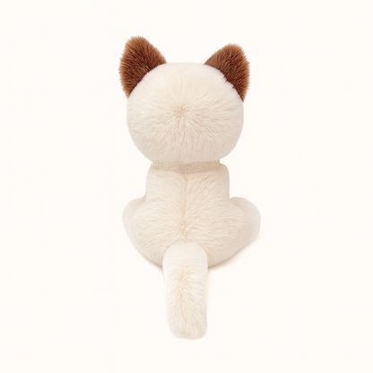 Healing cute pet elegant cat plush toy doll