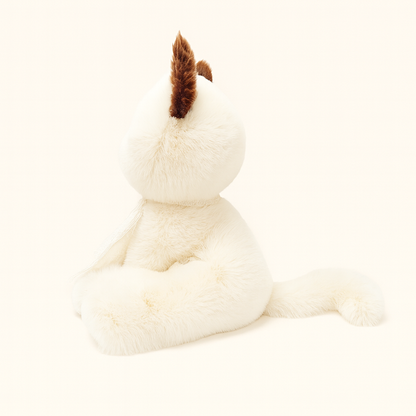 Healing cute pet elegant cat plush toy doll