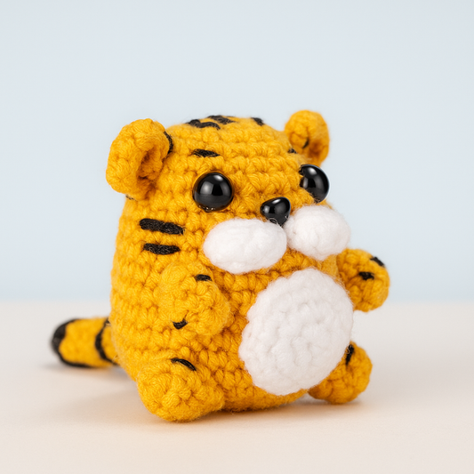 DIY Tiger Doll Crochet Kit